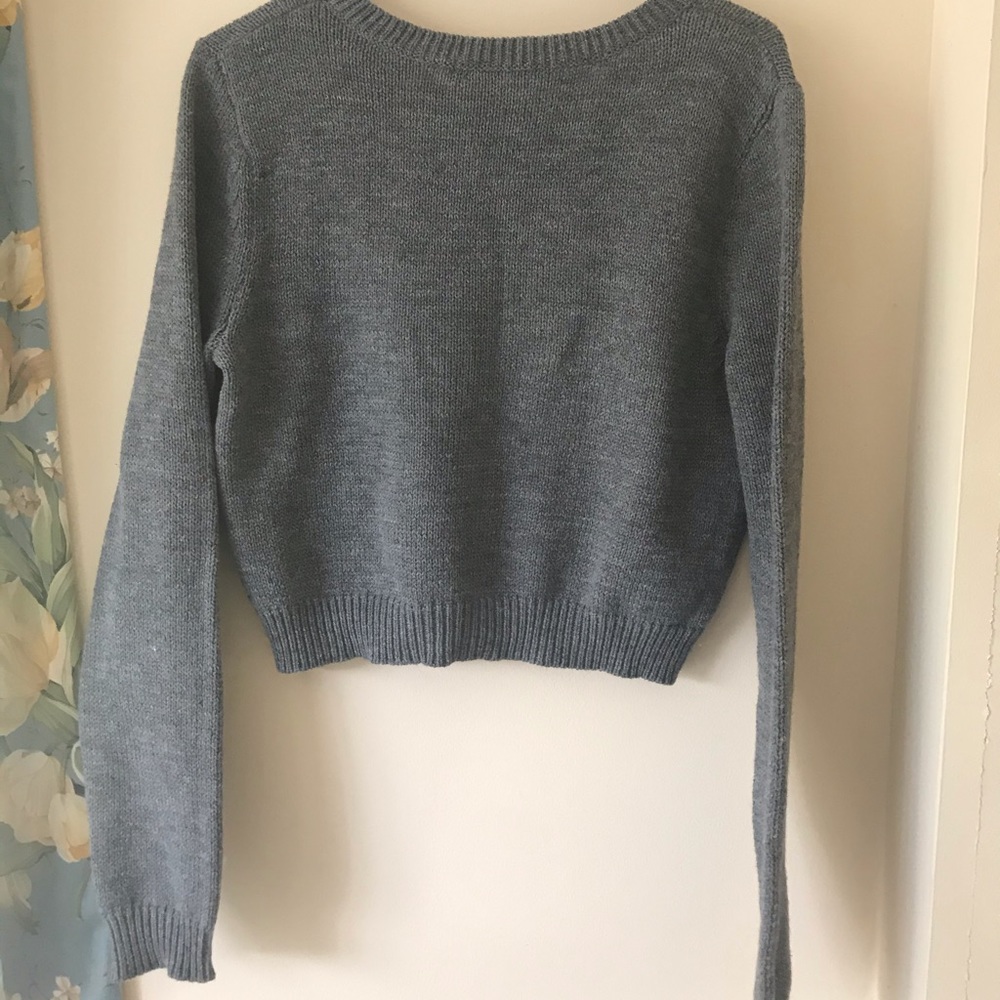 Gray sweater from forever 21